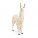 Figura de llama de juguete Schleich con diseño realista y pelaje detallado para juego infantil.