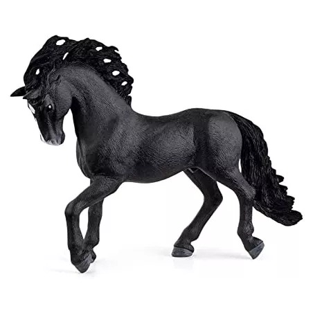 Figura de semental Pura Raza Española de Schleich color negro azabache