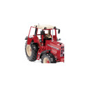 Miniatura del tractor agrícola IHC 1455 XL de WIKING a escala 1:32 con chasis metálico de alta precisión.