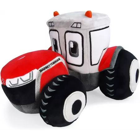 Réplica detallada a escala del tractor Massey Ferguson 8S.265 para coleccionistas y maquetas agrícolas.