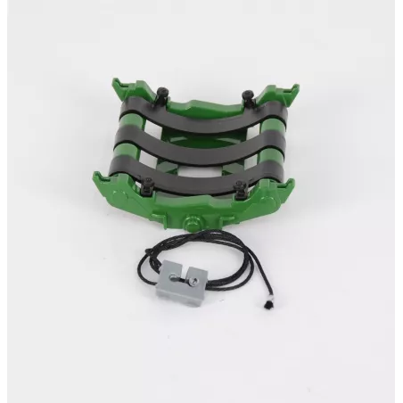 Corredera para balas de juguete a escala 1:16 para la empacadora John Deere C441R de Bruder.
