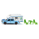Camioneta Ford F150 camper de juguete con puertas abatibles de metal y plástico