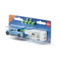 Camioneta Ford F150 camper de juguete con puertas abatibles de metal y plástico