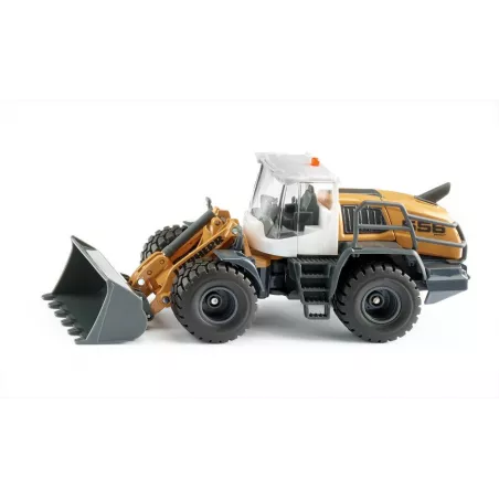 Maqueta a escala 1:50 de la cargadora de ruedas Liebherr L 566 en metal y plástico.