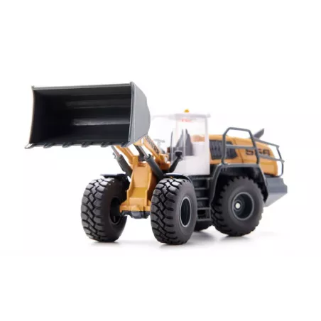 Maqueta a escala 1:50 de la cargadora de ruedas Liebherr L 566 en metal y plástico.