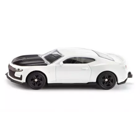 Coche de juguete Chevrolet Camaro en miniatura de metal y plástico con detalles realistas