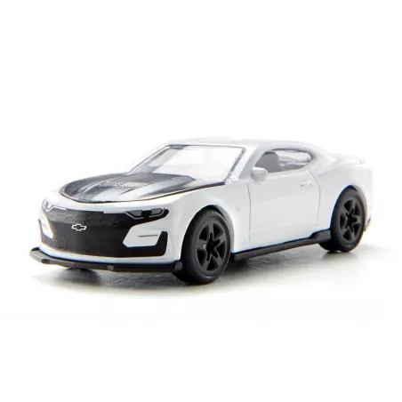 Coche de juguete Chevrolet Camaro en miniatura de metal y plástico con detalles realistas