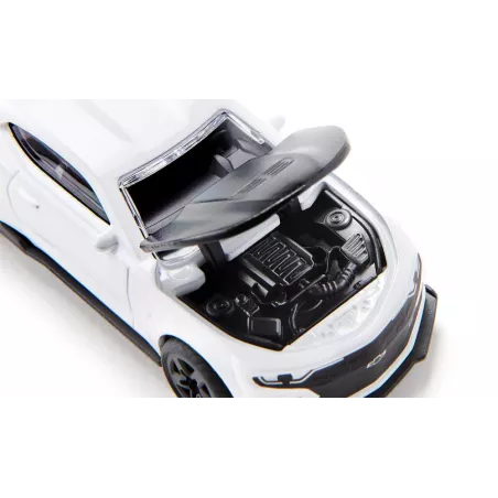 Coche de juguete Chevrolet Camaro en miniatura de metal y plástico con detalles realistas