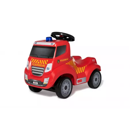 Camión de bomberos de juguete Ferbedo con ruedas de goma