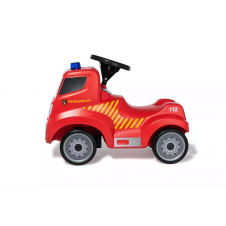 Camión de bomberos de juguete Ferbedo con ruedas de goma