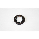 Arandela de bloqueo dentada de 10 mm de metal para ejes de juguetes y vehículos infantiles Rolly Toys.