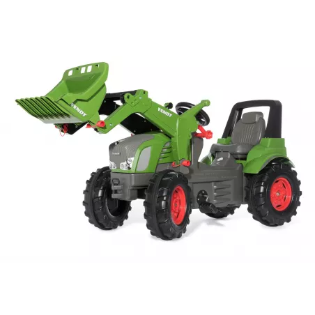 Tractor de pedales para niños Fendt 939 Vario de Rolly Toys con cargador frontal