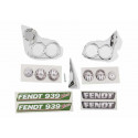 Kit de montaje oficial Rolly Toys con repuestos y calcomanías para tractor a pedales Fendt 939.