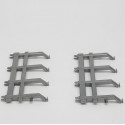 Set de estacas de alta resistencia escala 1:16 para camión de juguete Bruder