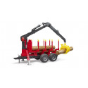 Remolque con grua Forestal - Escala 1:16