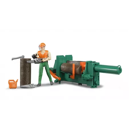 Set Forestal con muñeco - escala 1:16