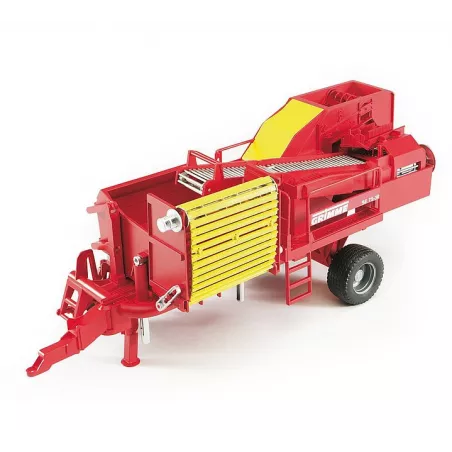 Cosechadora de patatas de juguete Grimme SE 75-30 marca Bruder a escala 1:16.