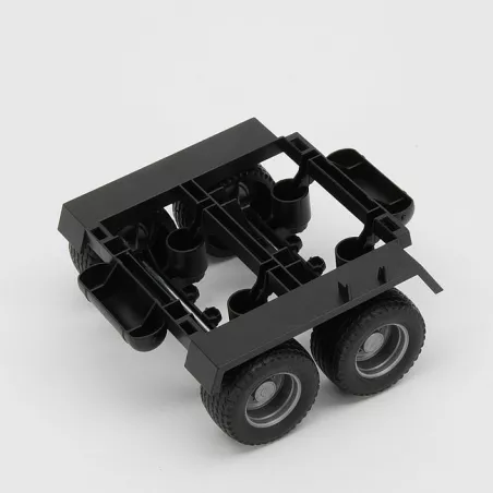 Chasis de juguete Pöttinger Jumbo 6600 de Bruder a escala 1:16 para tractores infantiles.