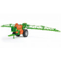 Remolque pulverizador de juguete Amazone UX 5200 de Bruder a escala 1:16 con depósito de agua funcional.