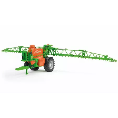 Remolque pulverizador de juguete Amazone UX 5200 de Bruder a escala 1:16 con depósito de agua funcional.
