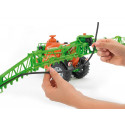 Remolque pulverizador de juguete Amazone UX 5200 de Bruder a escala 1:16 con depósito de agua funcional.