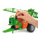 Remolque pulverizador de juguete Amazone UX 5200 de Bruder a escala 1:16 con depósito de agua funcional.