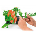 Remolque pulverizador de juguete Amazone UX 5200 de Bruder a escala 1:16 con depósito de agua funcional.