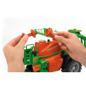 Remolque pulverizador de juguete Amazone UX 5200 de Bruder a escala 1:16 con depósito de agua funcional.