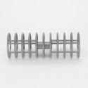 Anillo Lemken escala 1:16, accesorio de plástico para tractores de juguete Bruder.