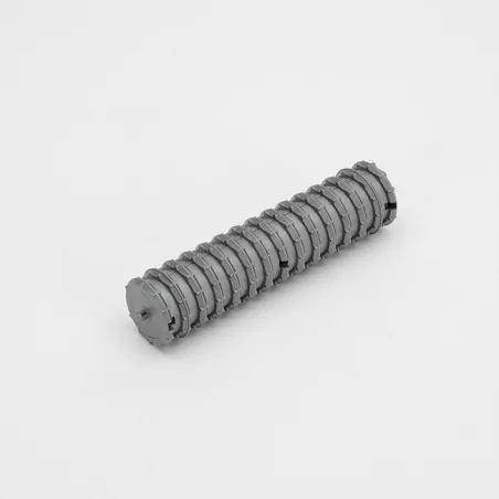 Rodillo agrícola de juguete Lemken Solitair 9 a escala 1:16 compatible con tractores Bruder.
