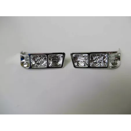 Cristal de lámpara derecho de repuesto para tractor de juguete Rolly Toys JD 7310R.