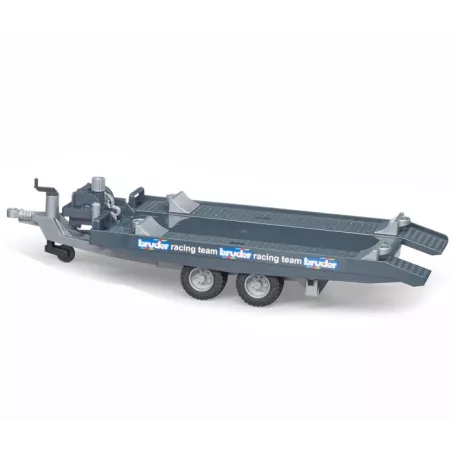 Remolque de transporte | Plataforma con cabrestante 1:16