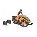 Snowmobil con conductor - escala 1:16