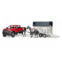 Juguete RAM 2500 con remolque para caballos a escala 1:16 de Bruder