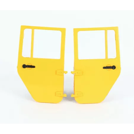 Puerta trasera de repuesto original para Jeep amarillo de juguete Bruder a escala 1:16.