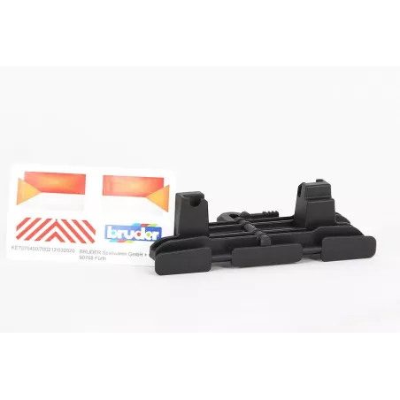 Portabicicletas de juguete para Jeep Bruder escala 1:16, accesorio resistente para figuras de acción.