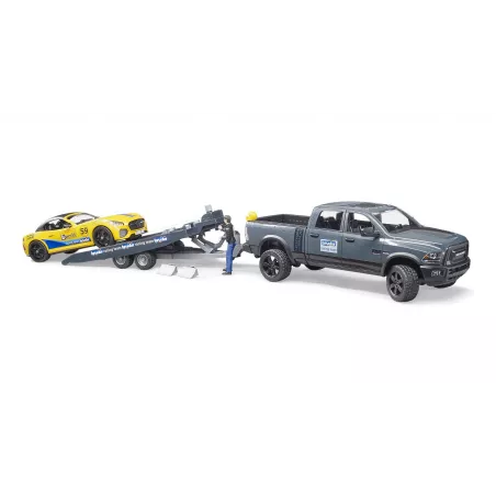 Camioneta de juguete RAM 2500 Power Wagon Racing Team a escala 1:16
