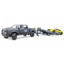 Camioneta de juguete RAM 2500 Power Wagon Racing Team a escala 1:16
