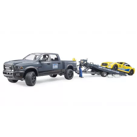 Camioneta de juguete RAM 2500 Power Wagon Racing Team a escala 1:16