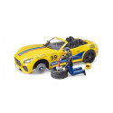 Camioneta de juguete RAM 2500 Power Wagon Racing Team a escala 1:16