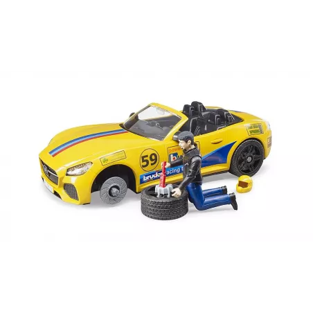 Camioneta de juguete RAM 2500 Power Wagon Racing Team a escala 1:16