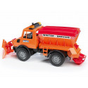 Camion Unimog MB con quitanieves - escala 1:16