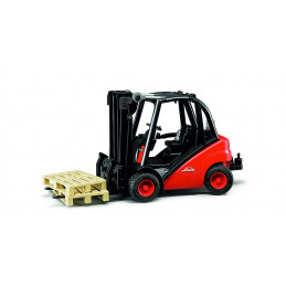 Carretilla Linde H30D Bruder 02511 | Escala 1:16