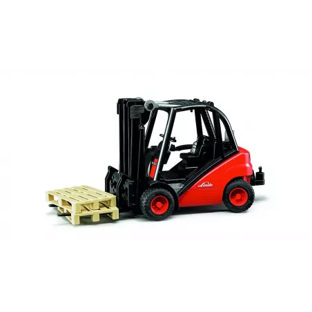 Carretilla Linde H30D Bruder 02511 | Escala 1:16