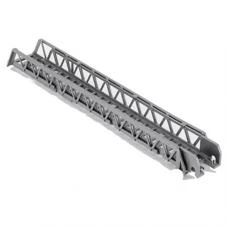 Camión de bomberos de juguete Bruder con escalera extensible blanca y roja a escala 1:16