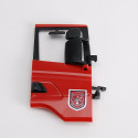 Puerta derecha de repuesto original para camión de bomberos Scania a escala 1:16.