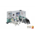 Set de asistencia médica Bruder a escala 1:16 con figura y accesorios de rescate de juguete.