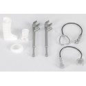 Set de equipo médico de juguete escala 1:16 en plástico resistente para juego infantil.