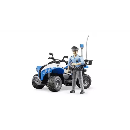 Quad con Policia - escala 1:16
