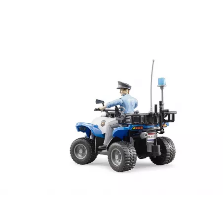 Quad con Policia - escala 1:16